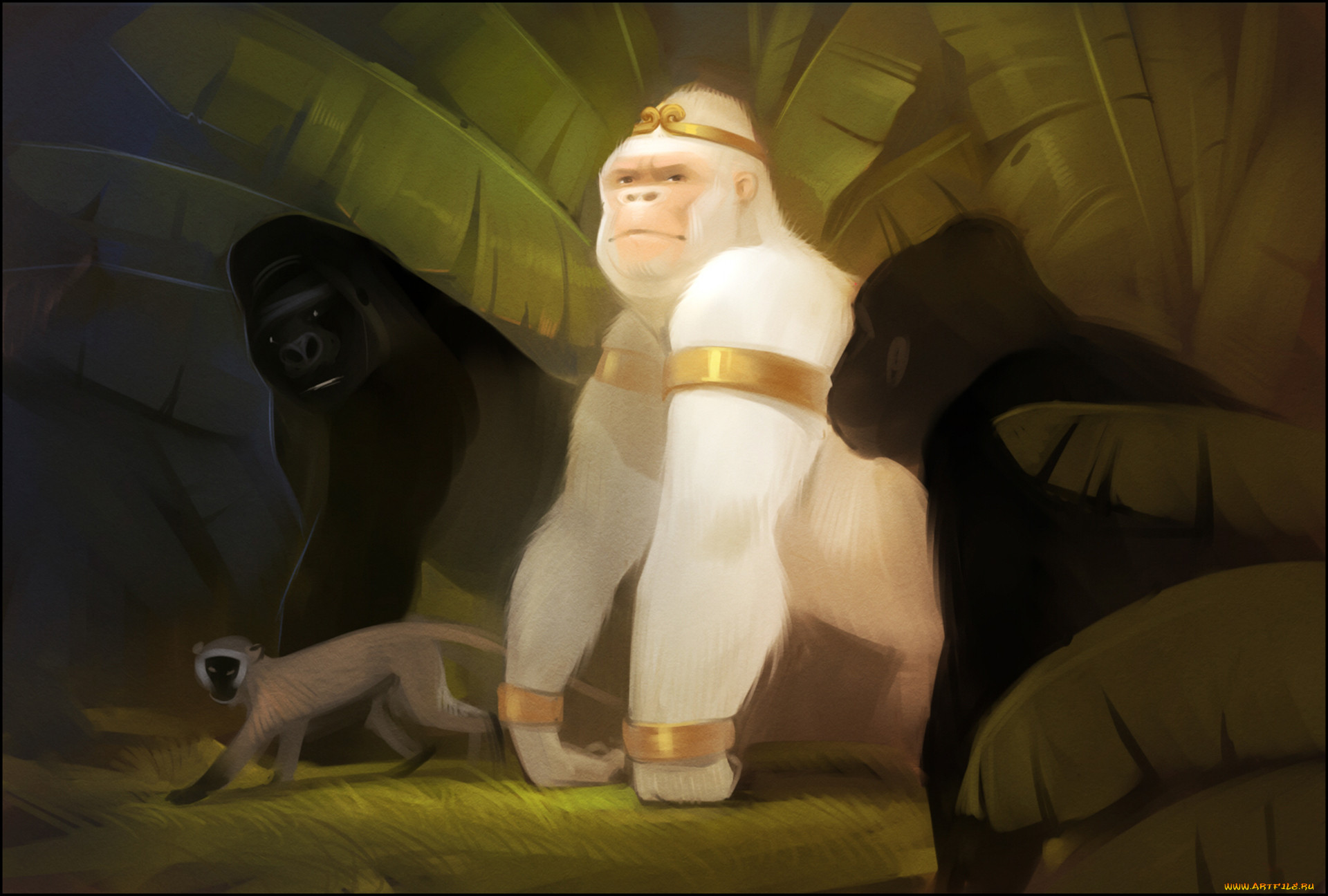 gaudibuendia, , ,  , art, , , , , white, king